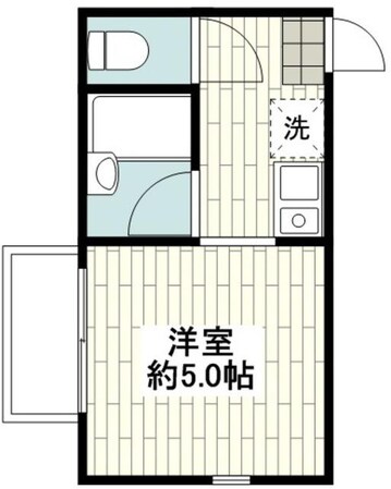 モンステラ大口仲町の物件間取画像